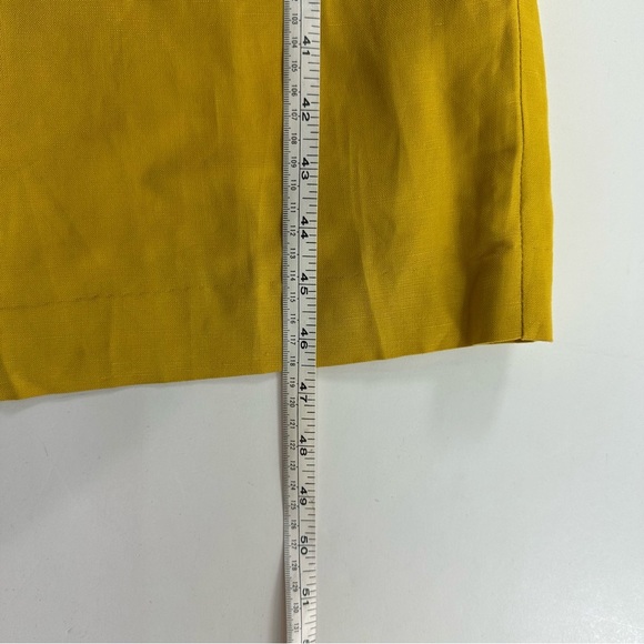 Jessica London Plus Size Linen Blend Lined Sheath Dress Size 30 Khaki Sleeveless - Picture 8 of 8